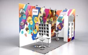 Asmodee Exhibition Stand at Brand Licensing Europe 2022