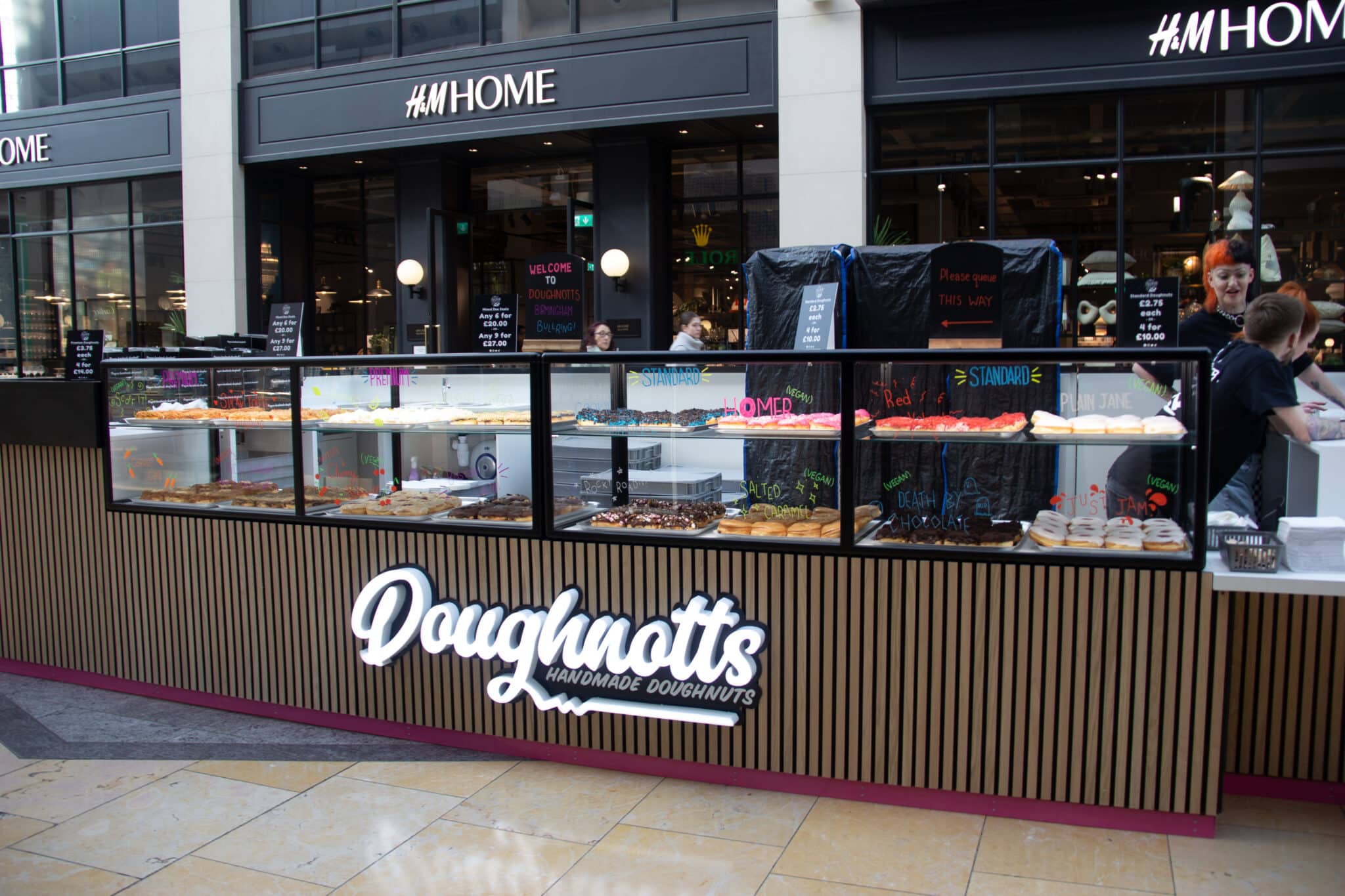Doughnotts - Established in 2015. Produce handmade doughnuts, delivering nationwide with stores across the Midlands