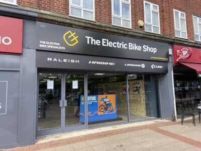 Installation at The Electric Bike Shop